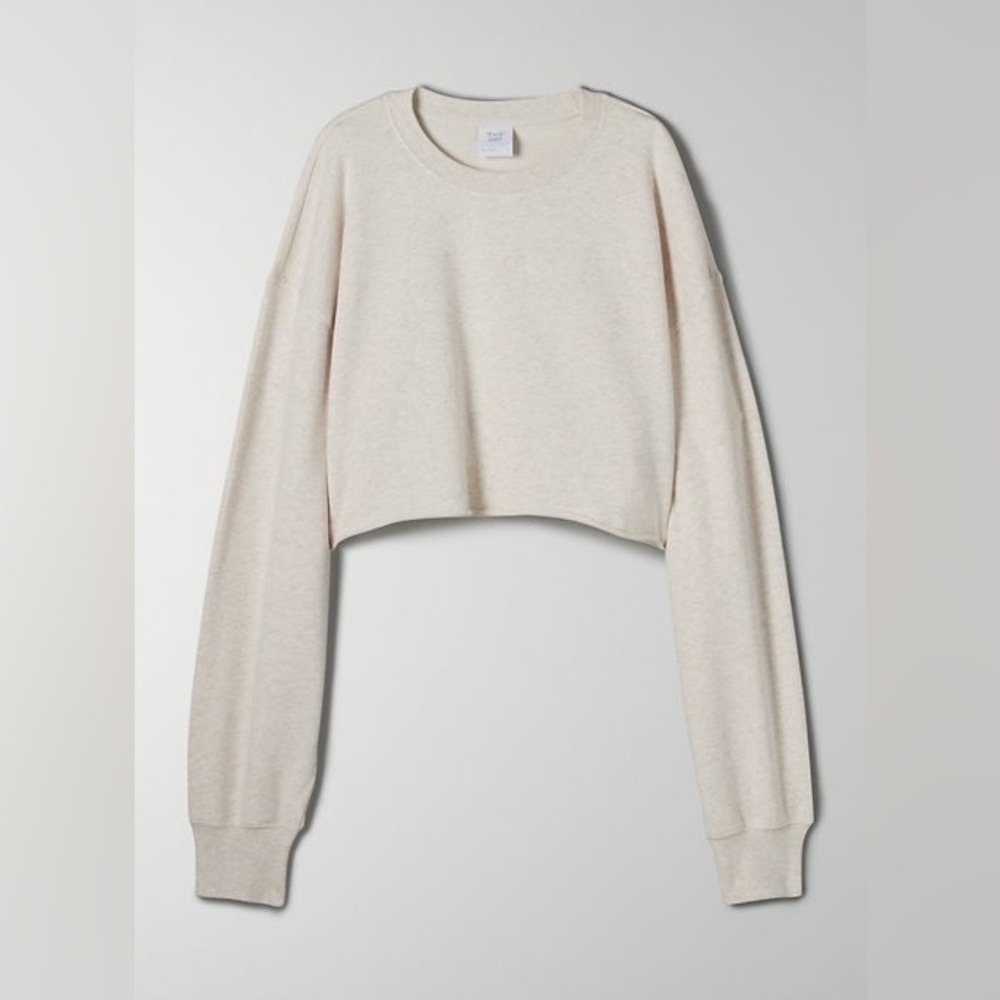 CLOSET CLOSING TODAY • LAST CHANCE✨ tna airy fleece boyfriend cropped sweatshirt - Picture 5 of 8